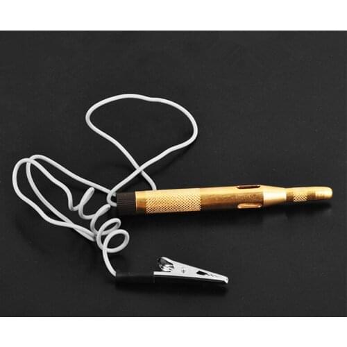 DC 6V-24V Car Voltage Detector Sensor Tester Electrical Copper Test Pen Truck Motorcycle Light Lamp Test Tool Circuit Indicator