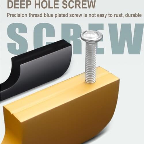 Cabinet Pulls Drawer Handles Alloy Cupboard Long Knob for Furniture Kitchen 11.5/15/18/21/24.3/27.5/30.8/34/50cm Long @LS