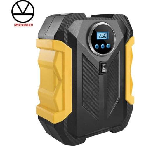 KAWOSEN Digital Tire Inflator DC 12V Car Portable Air Compressor Pump 150 PSI Car Air Compressor for Motorcycle Bicycle DTI_01