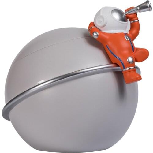 Nordic Style Creative Spaceman Astronaut Tissue Box Decoration Living Room Napkin Storage Box Paper Extraction Box Decoration