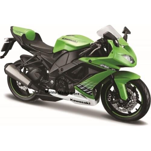 Maisto 1:12 scale Kawasaki Ninja ZX-10R motorcycle replicas with authentic details motorcycle Model collection gift toy