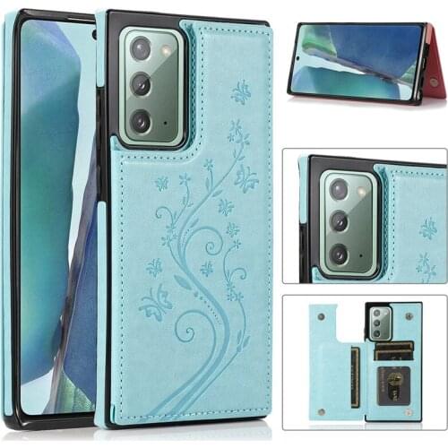 Embossing Leather Case Flip Phone Case For Samsung Galaxy Note 20 Ultra S20 S21 Ulitra S20 FE 5G S8 S9 S10E S10 Plus S7 Coque