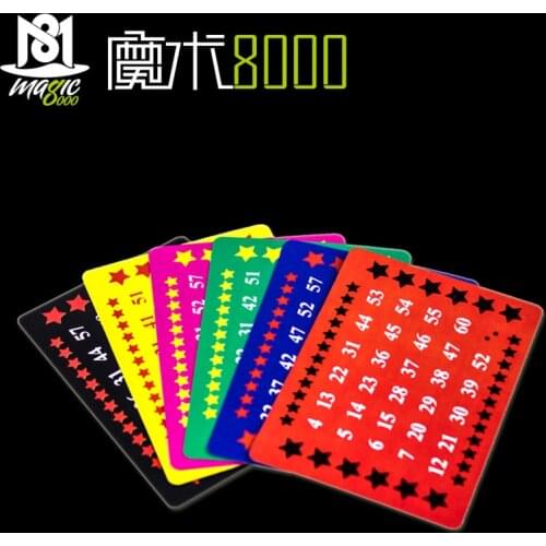 Predictive Induction Perspective Card Telepathy Test Set Mind Toy Magic Prop Couple Interactive Children