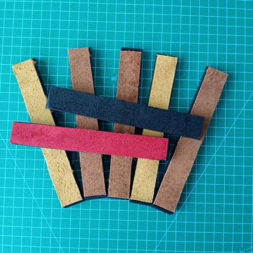 Genuine Leather Oil Strop Compound for Ruixin pro knife sharpener sharpening stone metal polishing paste color random