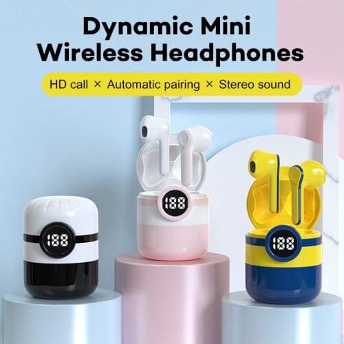 Earphones Sport Earbuds Touch Control Wireless Headphone Bluetooth-compatible For Huawei Iphone OPPO Xiaomi TWS Music Headset