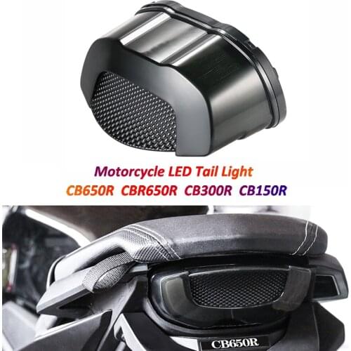 Motorcycle Stop Lamp LED Tail Lights Assembly Brake Taillight with Turn Signal for Honda CB650R CBR650R CB 650R CB300R CB150R