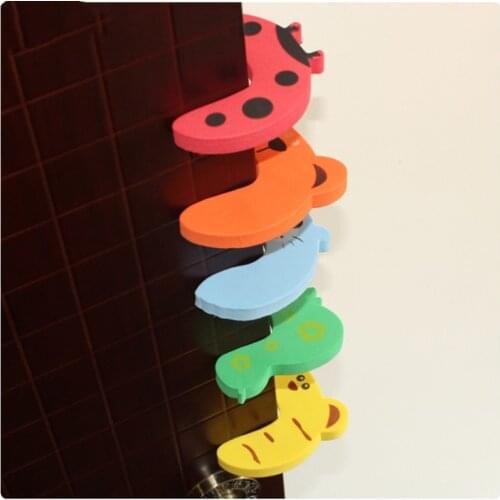 Child Safety Protection Baby Safety Cute Animal Security Card Door Stopper Baby Newborn Care Child Lock Protection From Children