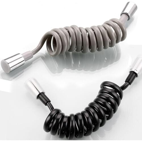 1.5 meter flexible spring telescopic faucet shower hose