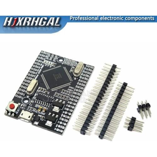1PCS MEGA 2560 PRO Embed CH340G / ATMEGA2560-16AU Chip with male pinheaders Compatible for arduino Mega 2560