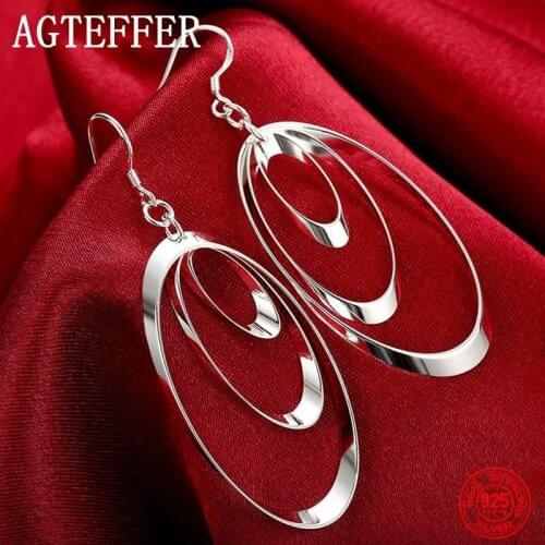 Серьги AGTEFFER China At AliExpress