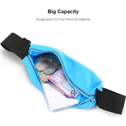 KISSCASE 4.7 inch Waterproof Belt Case For iPhone 7 4S 5S SE 6 6S Sports Running Pouch Waist Pocket Key Earphone Phone Bags Capa