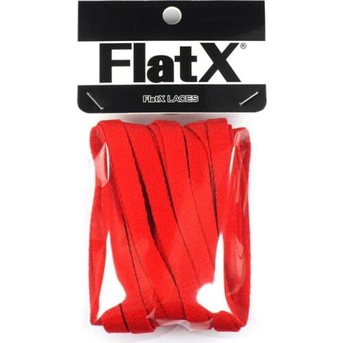 FlatX 8mm Red Shoelaces High Quality Professional Sneaker Laces Anti-Release Shoelace Lacet Branded Lace Wholesale