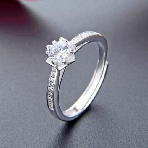 Hemiston Rings With Cubic Zirkonia For Women