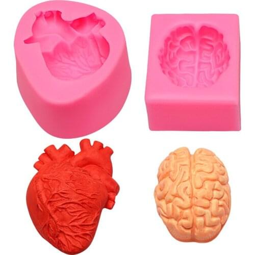 Heart Cooking Tools Fondant Silicone Mold For Baking Of Cake Decorating Kitchen Accessories Sugar Chcolate Craft Candy