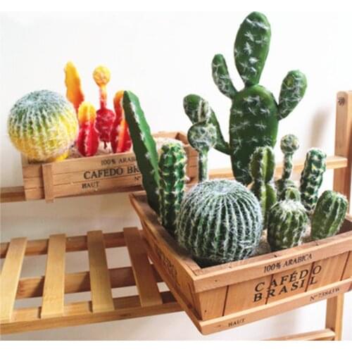 Artificial Plants Fake Cactus Decoration Fake Flower Wedding /Party/Bedroom/Office Decorations Fake Plants Home Decoration