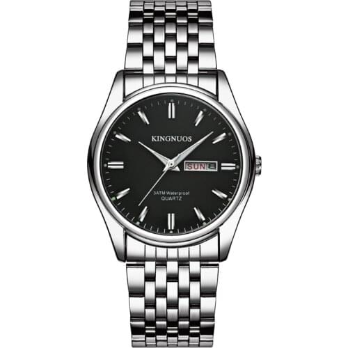 KINGNUOS 1868 Paar UhrenMode Luxus Business Casual Armbanduhr Männer Wasserdichte Weibliche Männlichen Uhr