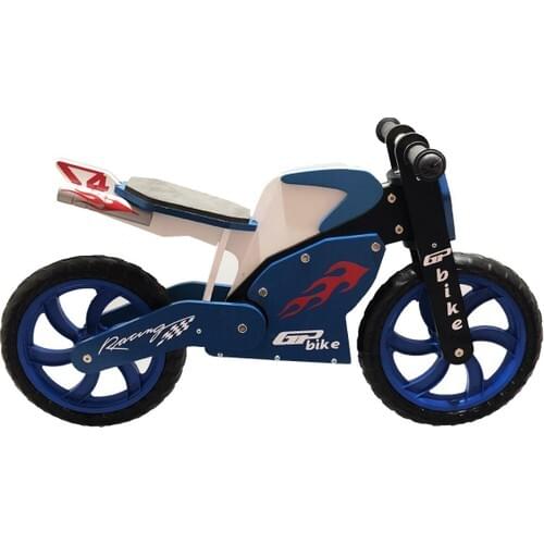 Gp Composite Racing Balance Bike-Blue