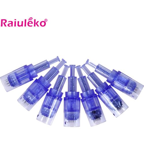 100/50/10pcs Microneedling for Derma Pen Screw Needle Cartridge Microneedle Cartridge for Microneedle Dermapen Micro Needle Tip