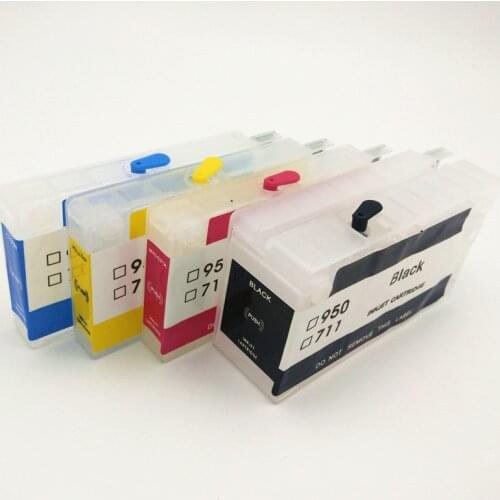 Vilaxh 952xl Refillable Ink Cartridge With ARC Chip Replacement For HP 952 xl Officejet Pro 7740 8710 8715 8720 8730 8740 8210