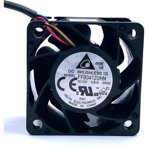 New Delta FFB0412UHN 4028 40MM 40x40x28MM 1U 2U Server Fan 12V 0.81A With 4pin