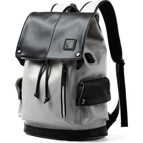 Casual Man Laptop Backpack Fit 15.6 Inch Laptop USB Recharging Mens Backpack Large Space Travel Male Bag Anti Theft Backpack