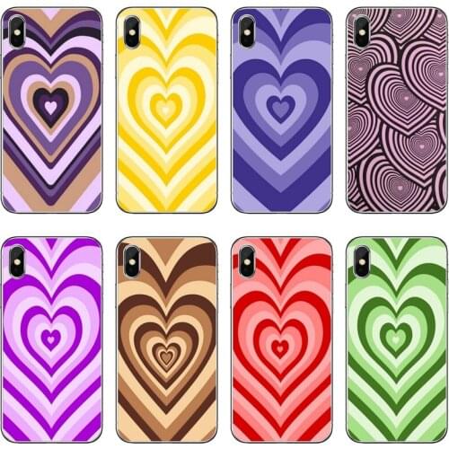 Latte Love Coffee Heart Transparent Phone Case For iPhone 12 11 Pro Max Mini XS Max XR X 8 7 Plus 6 6S Plus 5 5S SE 2020