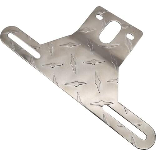 Trailer License Plate Light Bracket Aluminum For almost Truck Trailer