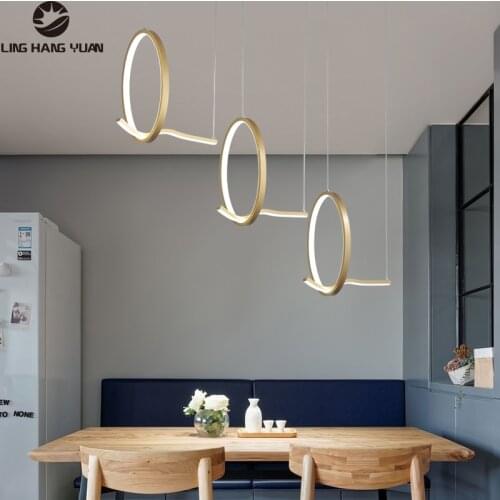 110V 220V Led Pendant Light Modern Home Lamp Decoration Pendant Lamp For Living Room Dining room Kitchen Lustres Hanging Lamp