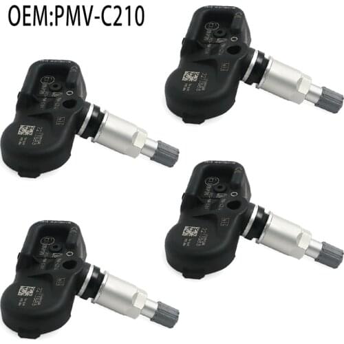 TPMS PMV-C210 4PCS Tire Pressure Monitoring System For TOYOTA Avensis Auris RAV4 Yaris Verso Monitoring Sensor 433Mhz 4260702031