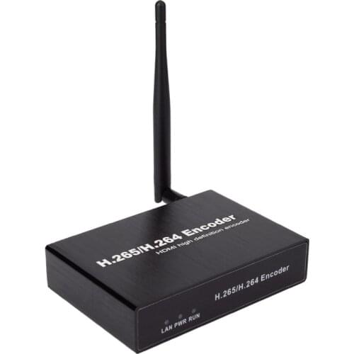 ABGN Hot-H.265 H.264 HDMI Video Audio Wifi Encoder Iptvs Rtsp Rtmp Onvif HDMI Encoder H265 for Live Streaming Broadcast(EU Plug)