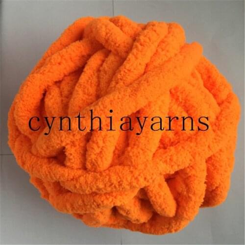 1000g thick chenille yarn 100%polyester chenille yarn for knitting baby blanket