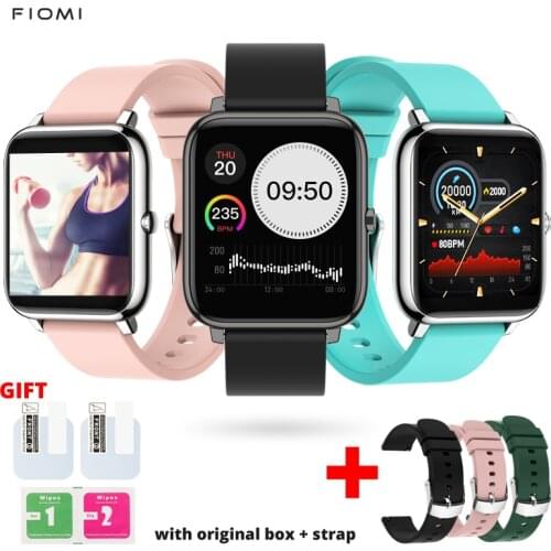 Fiomi p22plus Smart Watch Sport Heart Rate Monitor Waterproof Fitness Bracelet Men Women Smartwatch for Android Apple Xiaomi