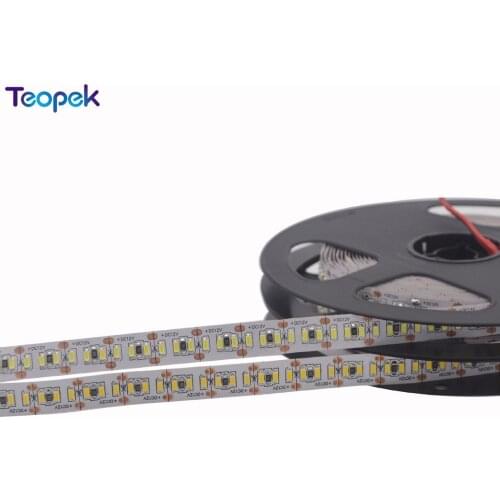 3014 SMD 240LED/M LED Strip 10-12LM/Led Gold Line LED Ribbon LED Tape 1200 LEDS 12V Cool White Warm White 5M