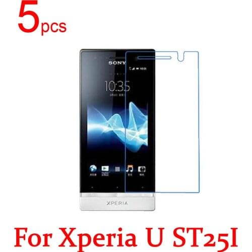 5pcs Ultra Clear Matte Nano Anti-Explosion LCD Screen Protector Film Cover For Sony Xperia U ST25I J ST26i ST26A Protective Film