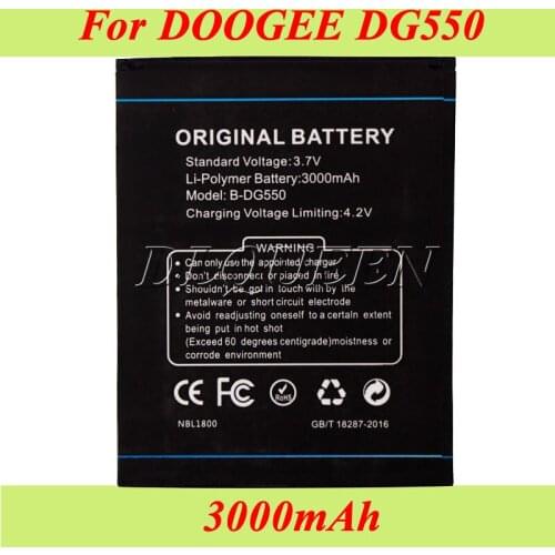 3000mAh B-DG550 For Doogee DG550 Battery Batterie Bateria AKKU Accumulator DAGGER