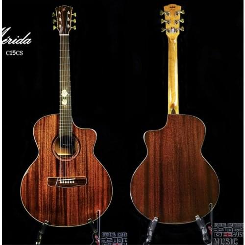 Merida C15CS 41 inch GC size cut way Acoustic guitar, acoustic electric guitar