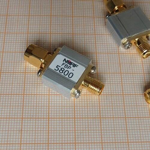 5.8G wireless communication system dedicated band pass filter SMA interface