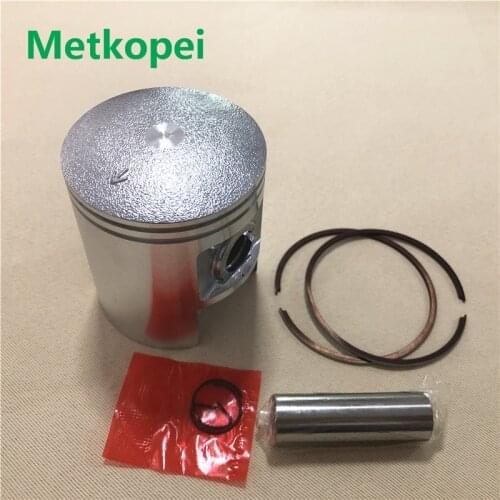 For Suzuki TS185 185cc TS 185 Motorbike STD +25 +50 +75 +100 Bore Size 64mm Pin 16mm Motorcycle Engine Parts Piston Ring Kit