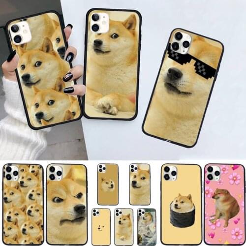 Doge Meme Kabosu Cute funny high quality Phone Case coque for iPhone 11 12 pro XS MAX 8 7 6 6S Plus X 5S SE 2020 XR