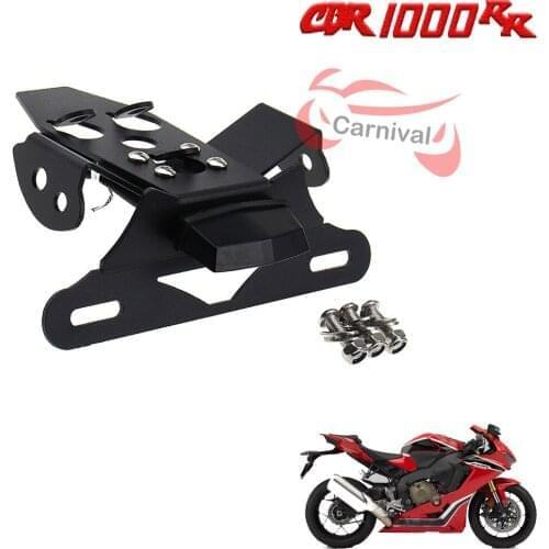 ForHONDA CBR1000RR CBR 1000RR 2008-2016 2015 Tail Tidy Fender Eliminator Registration License Plate Holder frame LED Light