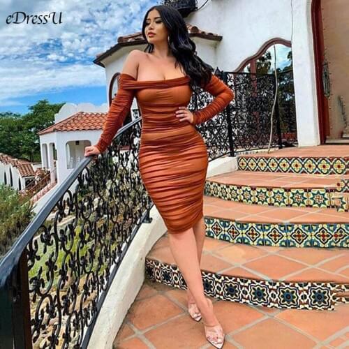 Strapless Cocktail Party Dress Pleated Dancing Dress Off Shoulder Vestido de Fiesta Knee Length Hot Prom Dress KLY-X1225