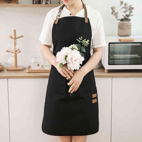 Cowboy Apron Female Waterproof Home Kitchen Custom Logo Coffee Shop Western Restaurant Waiter Couple Men Women Art Student Cloth
