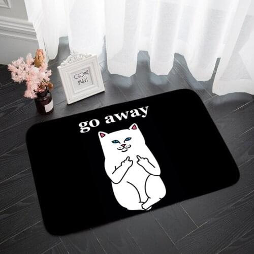 Go Away Mat Bedroom Furniture Original Plush Carpets For Kitchen Customized Door Mat Hallway Entrance Carpets Long Bedside Rugs