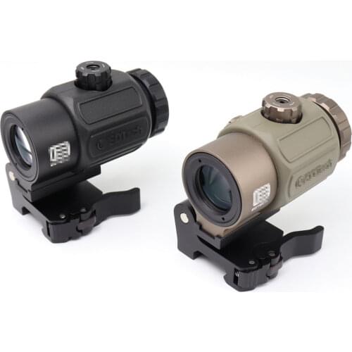 SOTAC GEAR G43 Magnifier Scope Full Marking With Switch To Side Mount Perfect Replica Hunting Airsoft Sniper Rifle Holographic