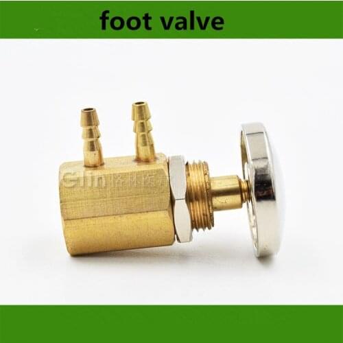 New 5PCS Dental Valve dental chair foot pedal switch foot valve foot control switch copper valve dental chair unit