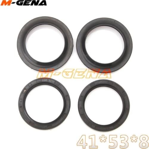 Motorcycle Front Fork Damper oil seal Dust cover For ZX-6R 95-97 ZXR250 ZXR400 ZRX400 XJR400 FZ400 XV400 GSX250 74A 75A GSX400