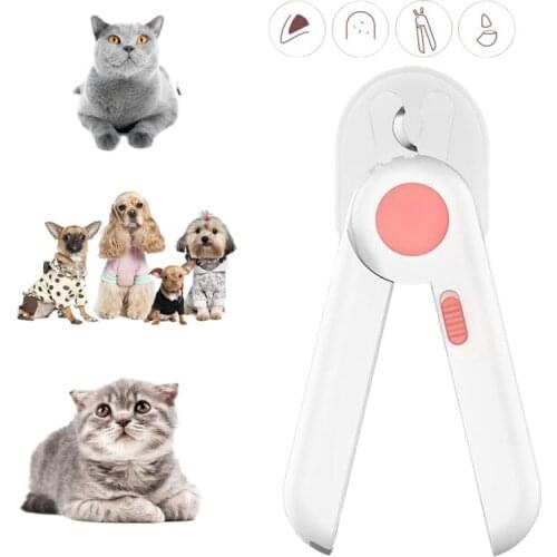 Professional Pet Cat Dog Nail Clipper Cutter Stainless Steel Grooming Scissors Clippers Claw Nail Scissors With Lock Household