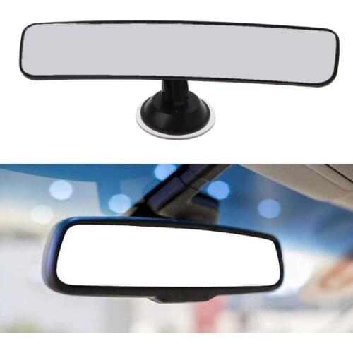 Universal Rear View Side Mirror Wide Angle Adjustable Suction Car Interior Decor B36B
