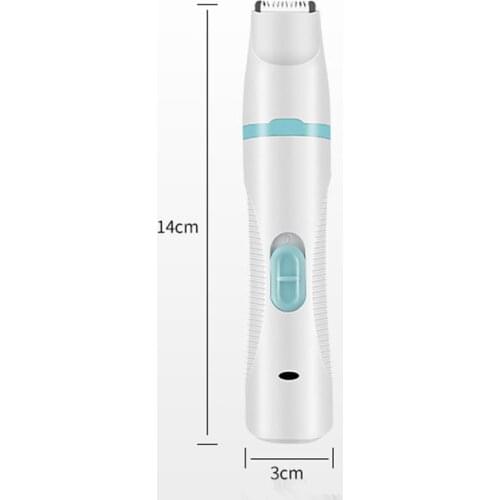 USB rechargeable pet hair trimmer pet nail polisher three-in-one hair trimmer