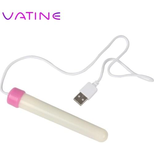VATINE Universal USB Heating Bar Sex Toys Vagina Warmer Torch Adult Products For Men Male Masturbator Cup